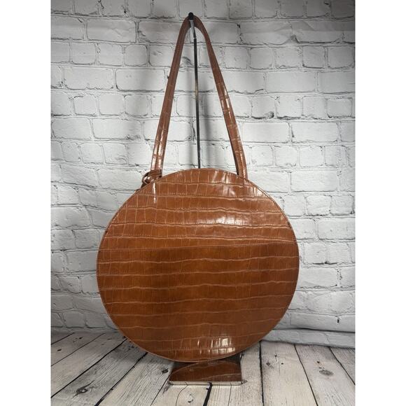 Circle Festival Western Indie Unique Shoulder Bag Wristlet Set Tassel Brown - Picture 9 of 11